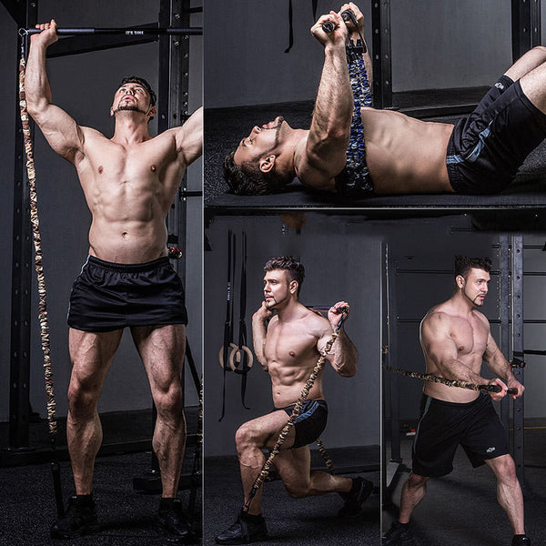 Portable Lever Bench Press Fitness Push Rod