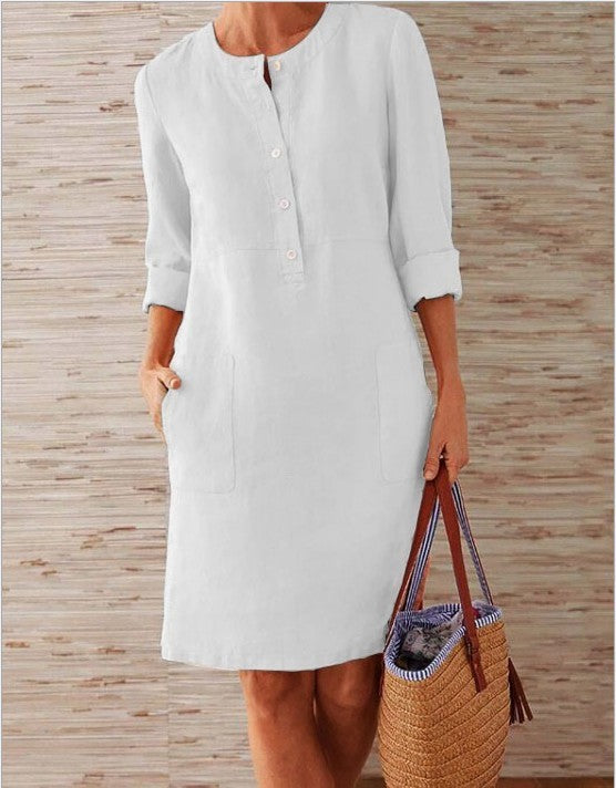 Long Sleeve Women Clothing Dress