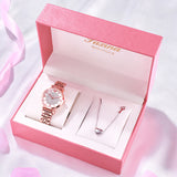 Electronic Watch Set Jewelry Necklace