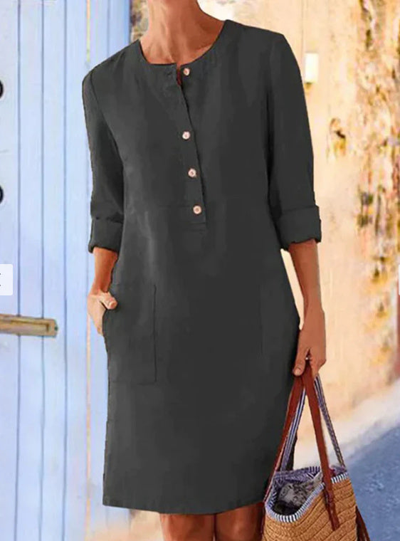 Long Sleeve Women Clothing Dress
