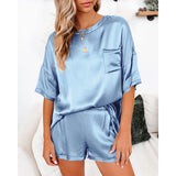 Short Sleeve Pajama Set